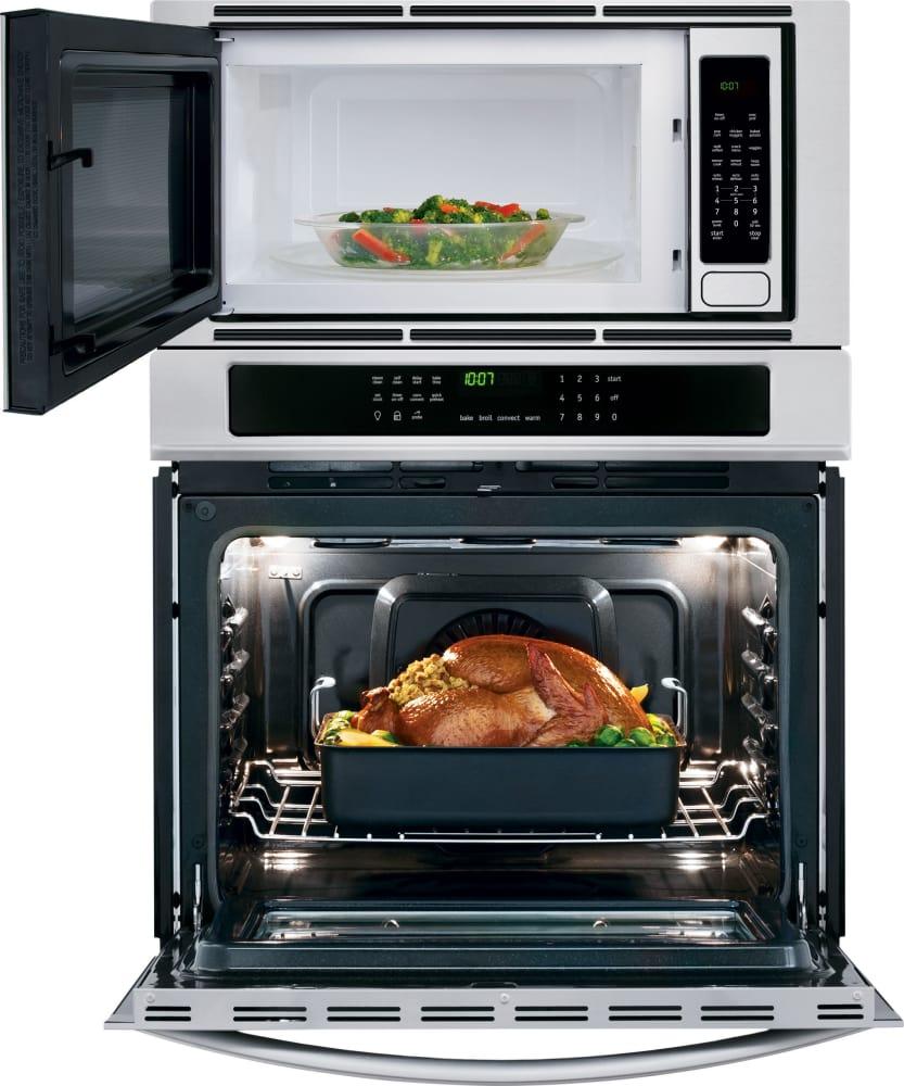 Frigidaire Gallery - 5.1 cu. ft  Combination Wall Oven in Strainless Steel - FGMC3065PF