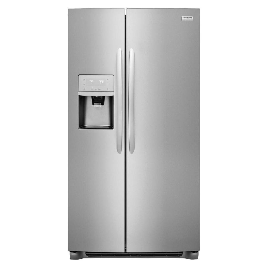 Frigidaire Gallery - 36 Inch 22.2 cu. ft Side by Side Refrigerator in Stainless - FGSC2335TF