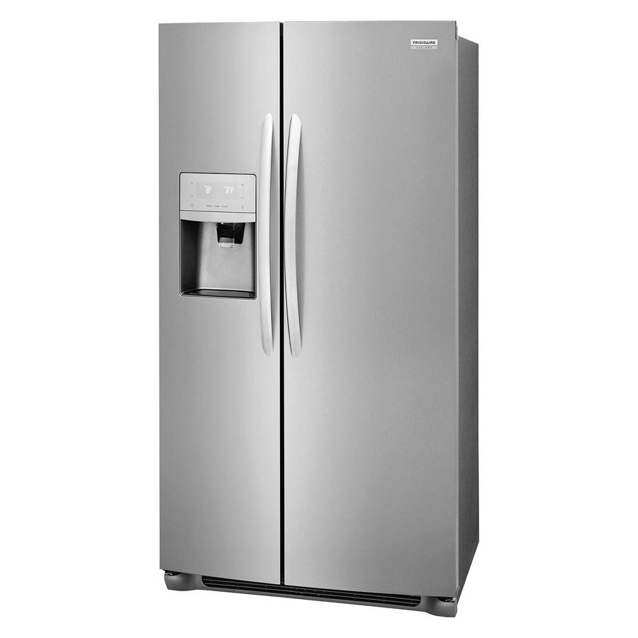 Frigidaire Gallery - 36 Inch 22.2 cu. ft Side by Side Refrigerator in Stainless - FGSC2335TF
