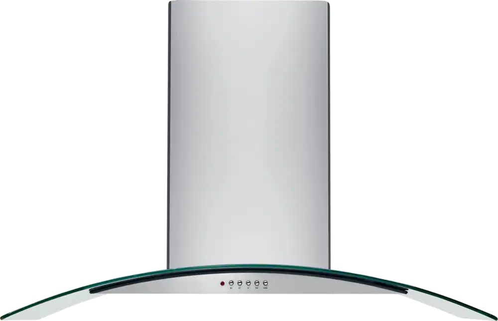 Frigidaire - 35.34375 Inch 400 CFM Wall Mount and Chimney Range Vent in Stainless - FHWC3660LS