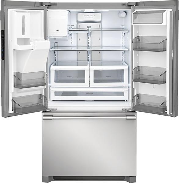 Frigidaire Pro - 36 Inch 21.6 cu. ft French Door Refrigerator in Stainless - FPBC2278UF