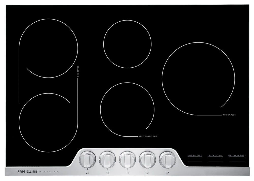 Frigidaire Professional - 30.75 inch wide Electric Cooktop in Stainless - FPEC3077RF