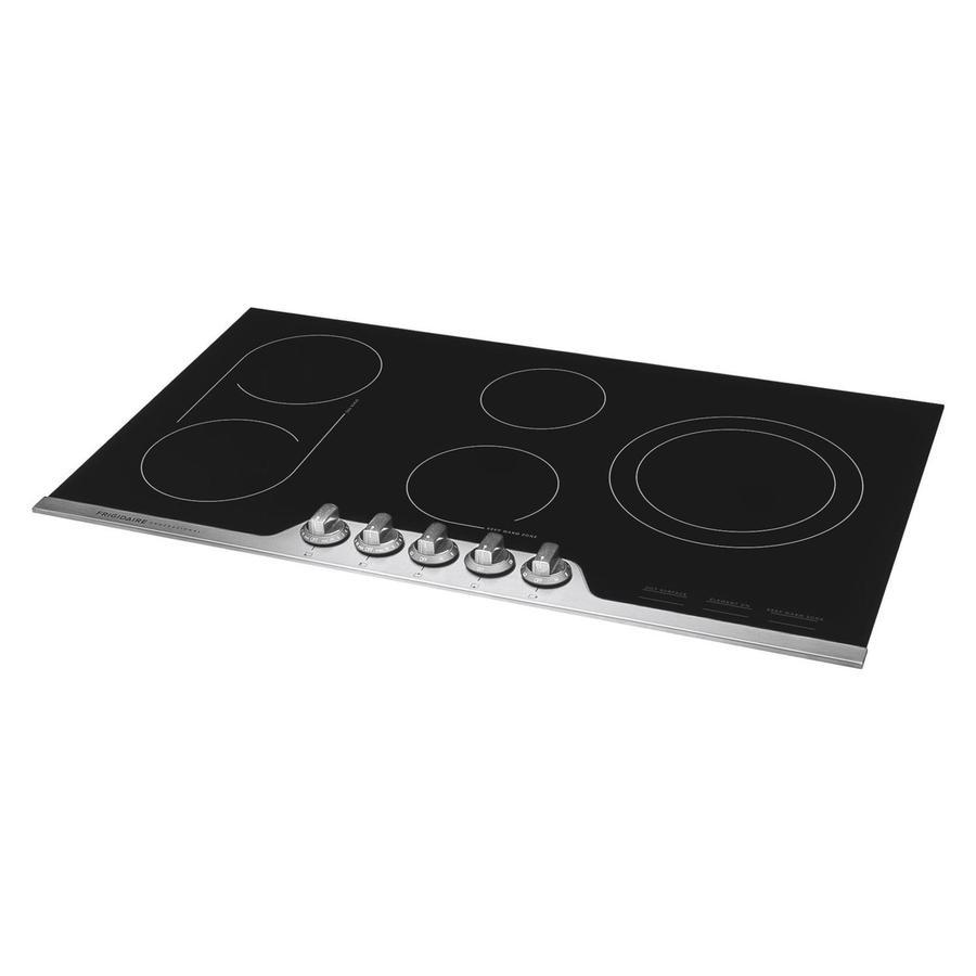 Frigidaire Professional - 36.5 inch wide Electric Cooktop in Stainless - FPEC3677RF