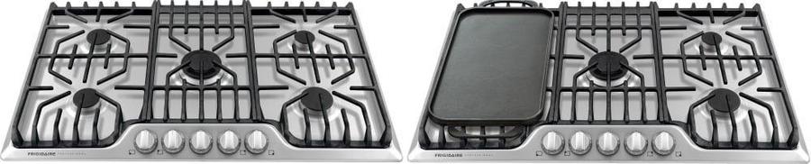 Frigidaire Pro - 36 inch wide Gas Cooktop in Stainless Steel - FPGC3677RS