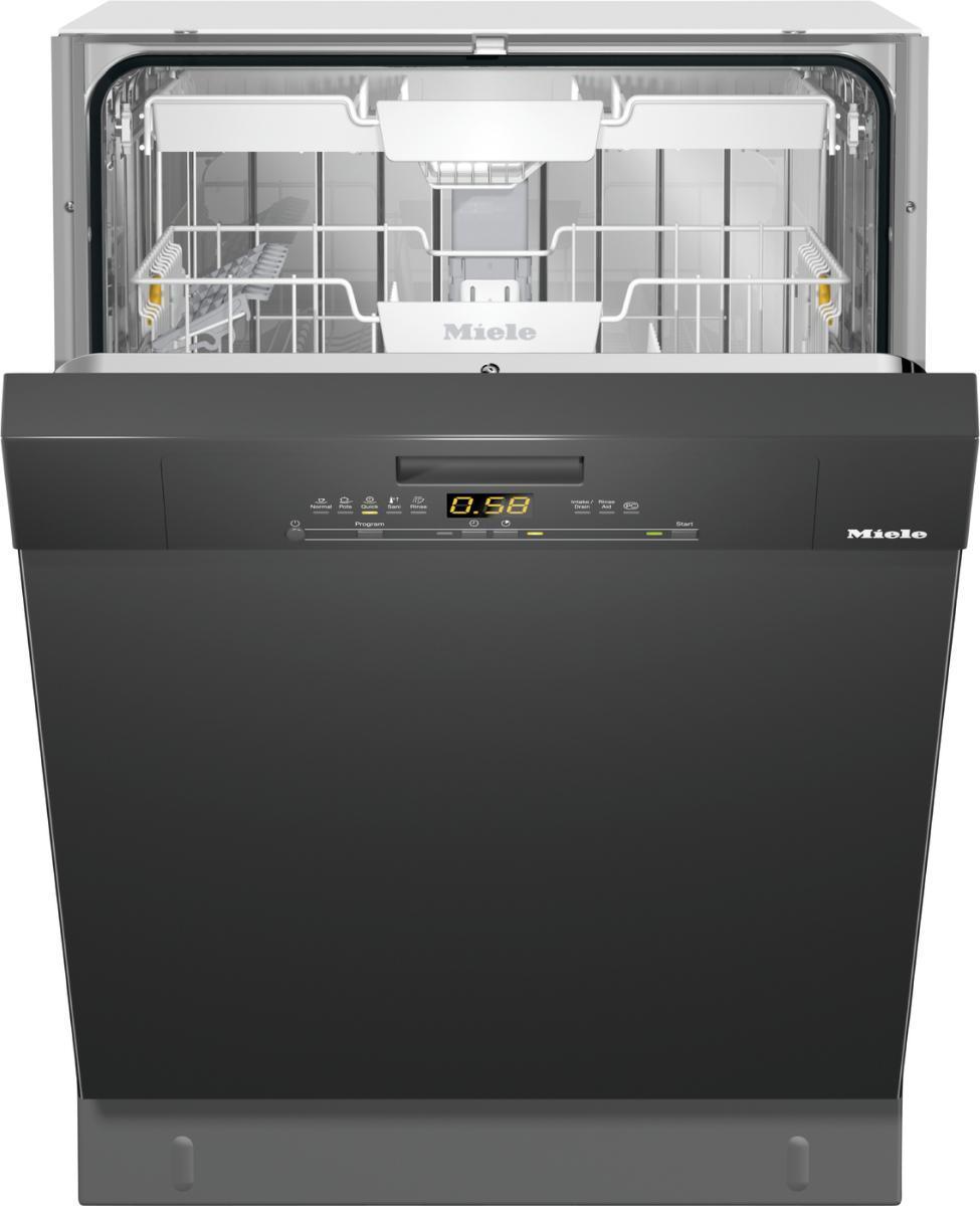 Miele - 44 dBA Built In Dishwasher in Black - G5006 SCU OBS
