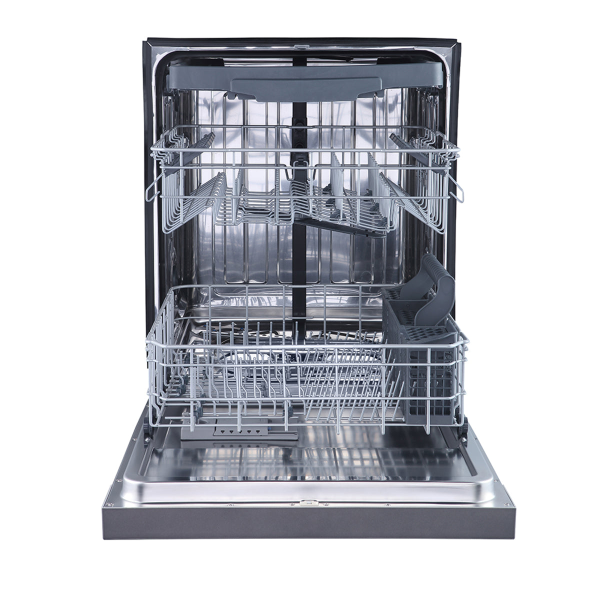 GE - 48 dBA Built In Dishwasher in Grey - GBF655SMPES