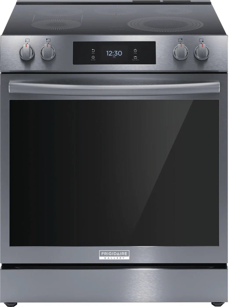 Frigidaire Gallery - 6.2 cu. ft  Electric Range in Black Stainless - GCFE306CBD