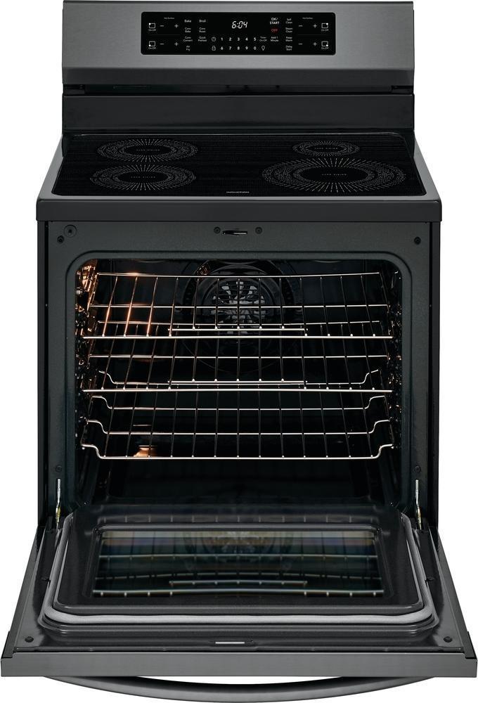 Frigidaire Gallery - 5.4 cu. ft  Induction Range in Black Stainless - GCRI305CAD