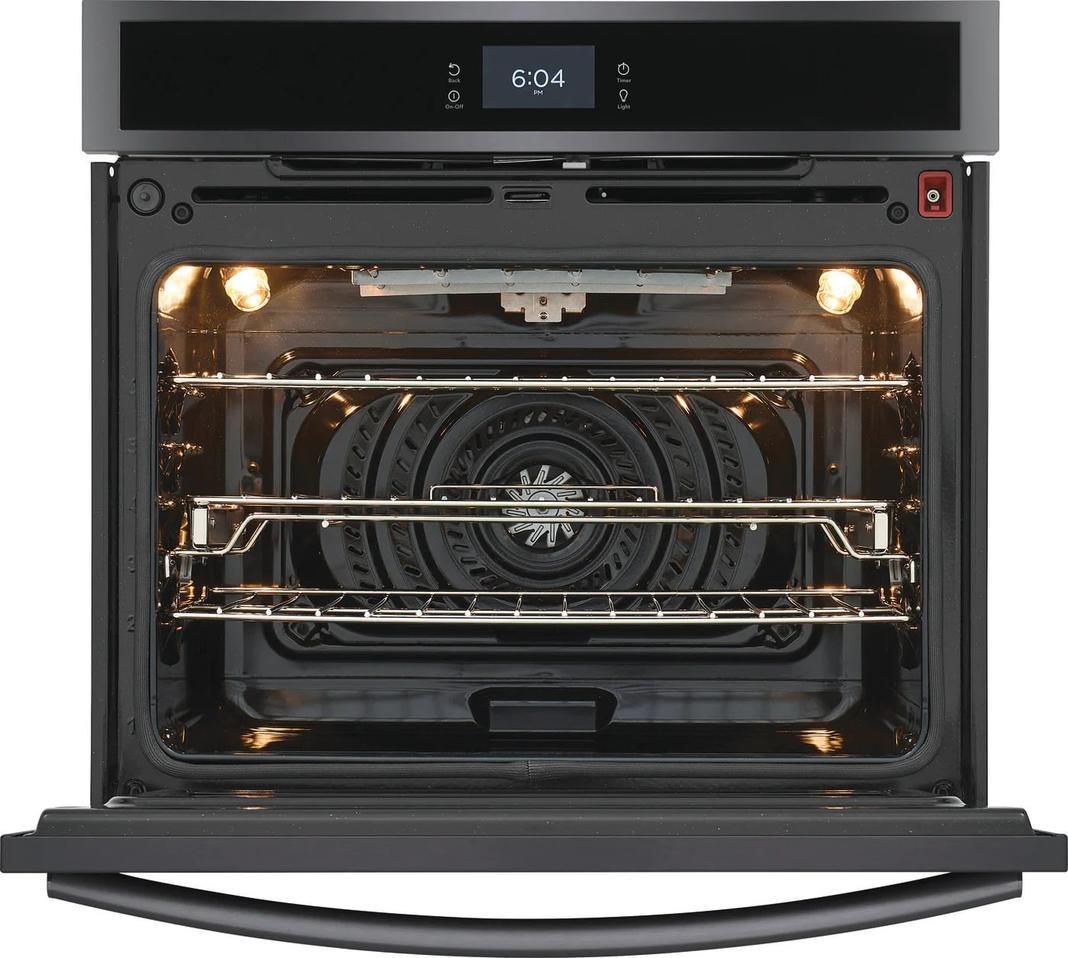 Frigidaire Gallery - 5.3 cu. ft Single Wall Oven in Black Stainless - GCWS3067AD