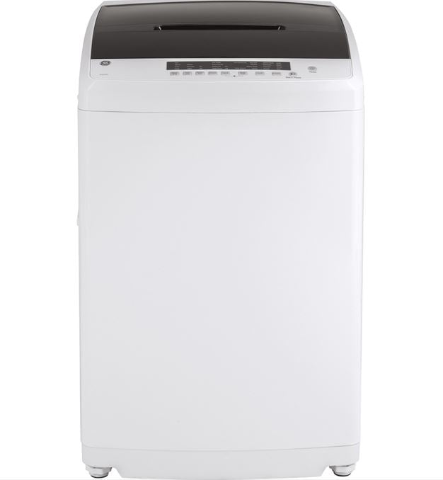 GE - 3.3 cu. Ft  Top Load Washer in White - GNW128PSMWW