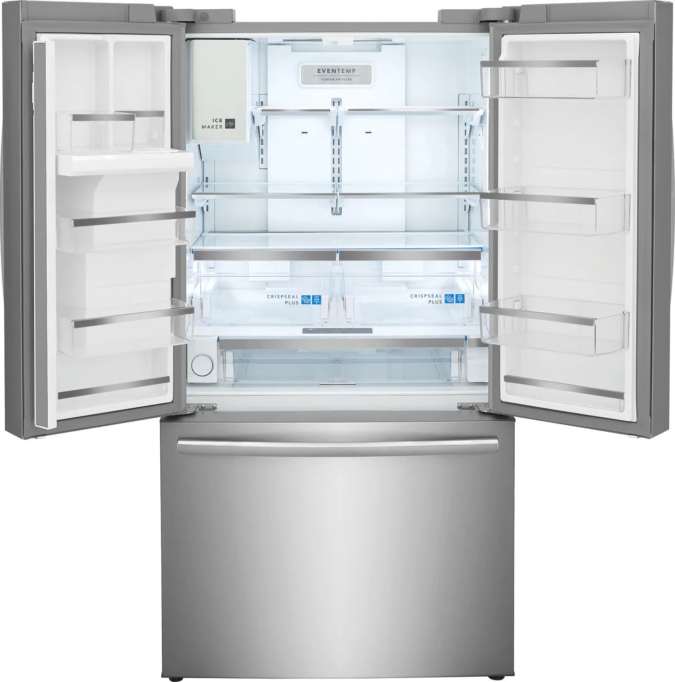 Frigidaire Gallery - 36 Inch 22.6 cu. ft French Door Refrigerator in Stainless - GRFC2353AF