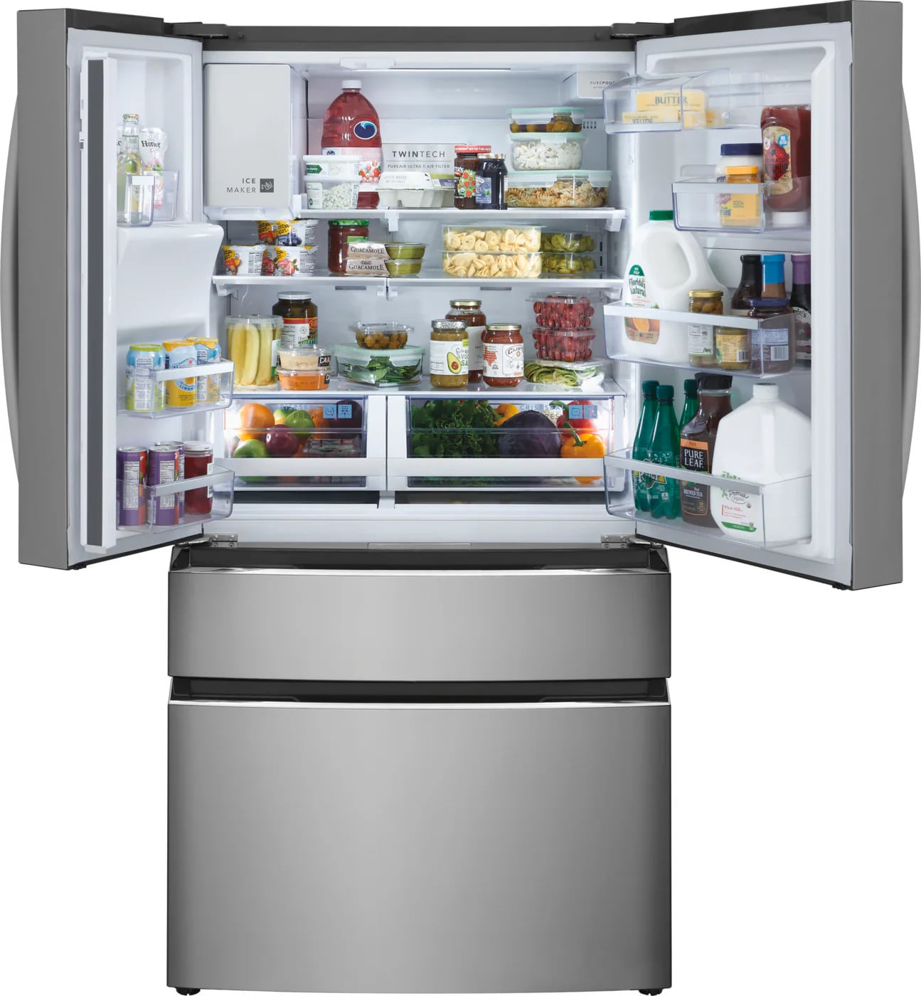 Frigidaire Gallery - 35.9 Inch 21.5 cu. ft French Door Refrigerator in Stainless - GRMC2273CF