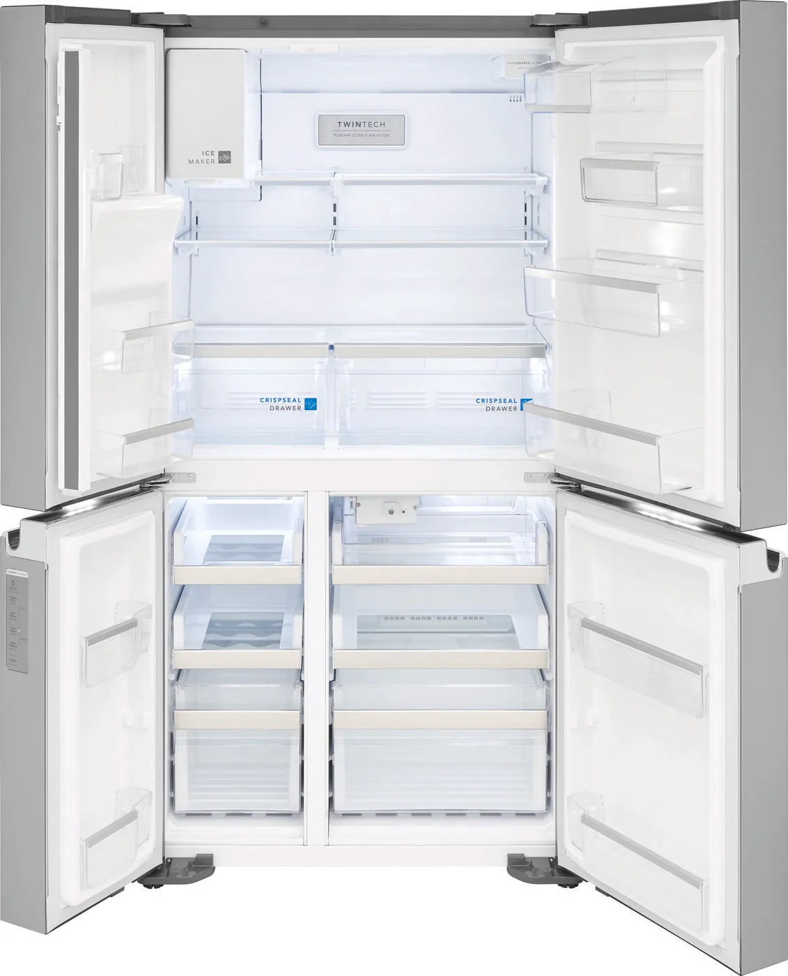 Frigidaire Gallery - 36 Inch 21.5 cu. ft 4-Door Refrigerator in Stainless - GRQC2255BF