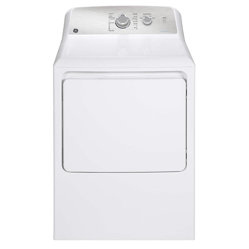 GE - 7.2 cu. Ft  Gas Dryer in White - GTD40GBMRWS
