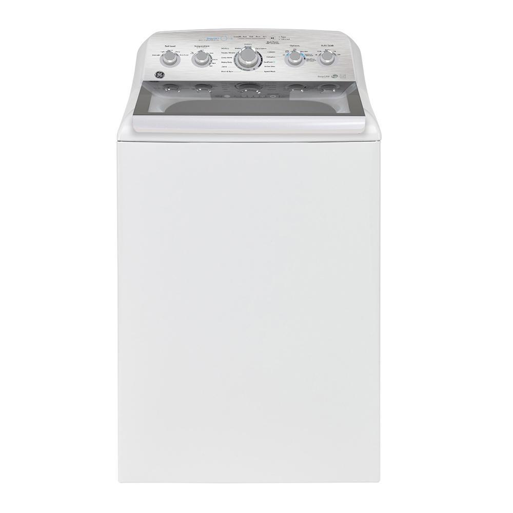 GE - 5 cu. Ft  Top Load Washer in White - GTW580BMRWS