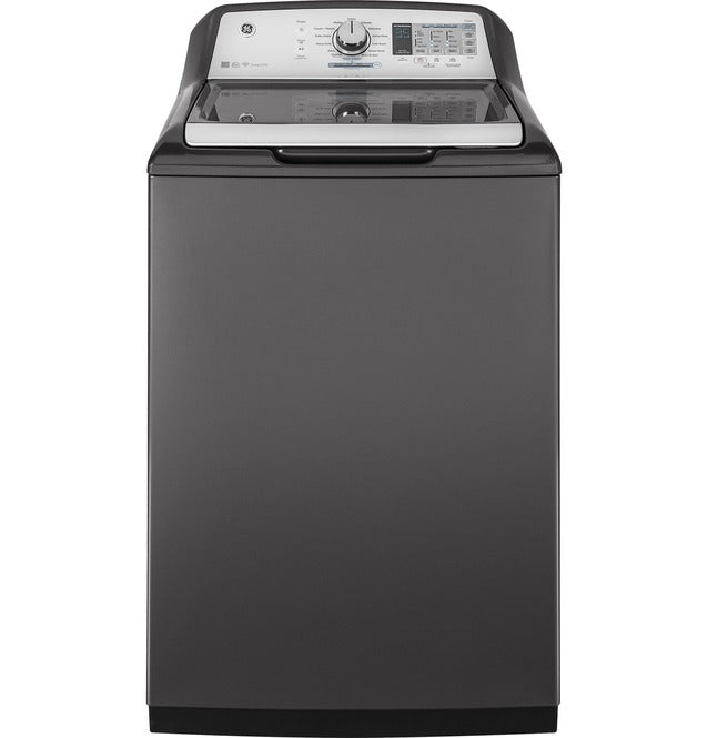 GE - 5 cu. Ft  Top Load Washer in White - GTW750CSLWS