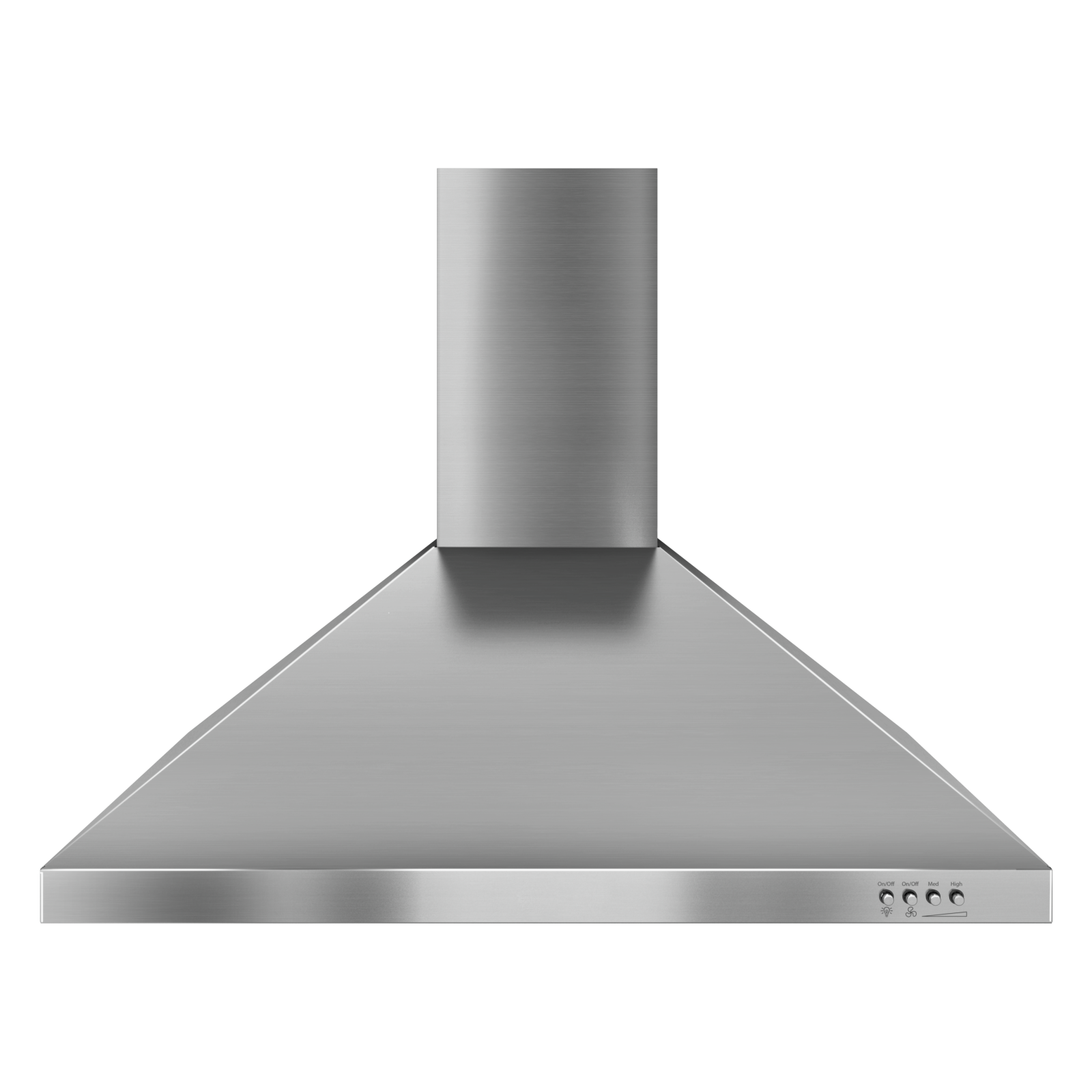 Whirlpool - 30 Inch 300 CFM Wall Mount and Chimney Range Vent in Stainless - GXW7330DXS