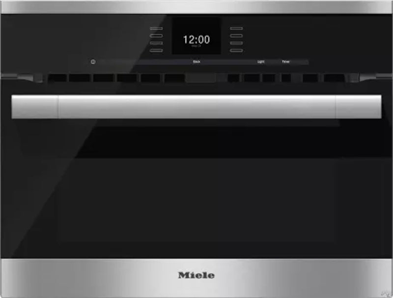 Miele - 1.5 cu. ft Speed Wall Oven in Stainless - H6500BM SS
