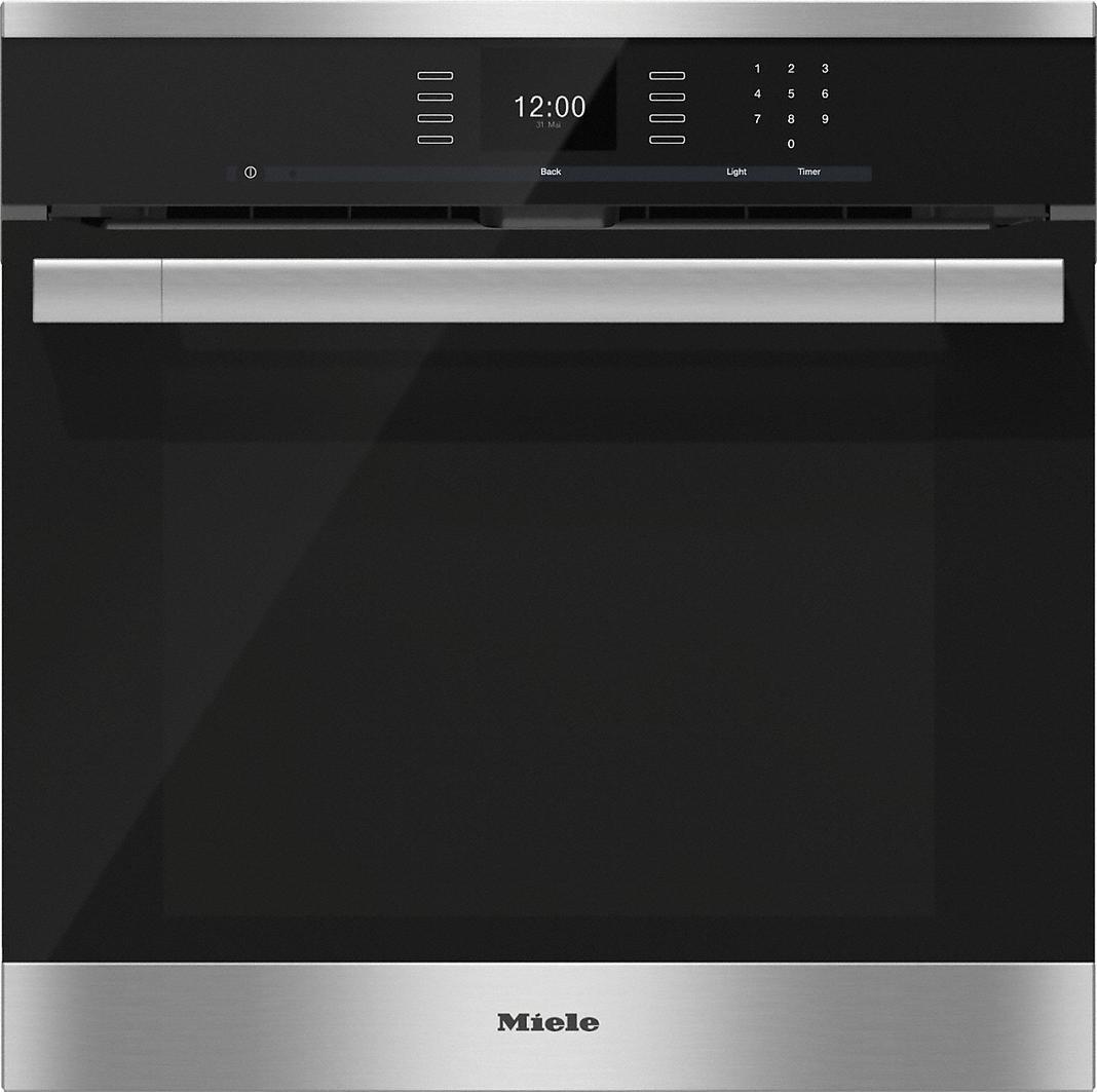 Miele - 84 L Single Wall Oven in Stainless - H 6560 BP