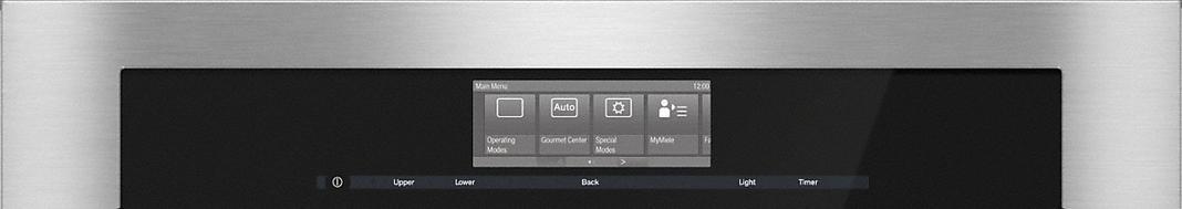 Miele - 130 L Double Wall Oven in Stainless - H 6780-2 BP2