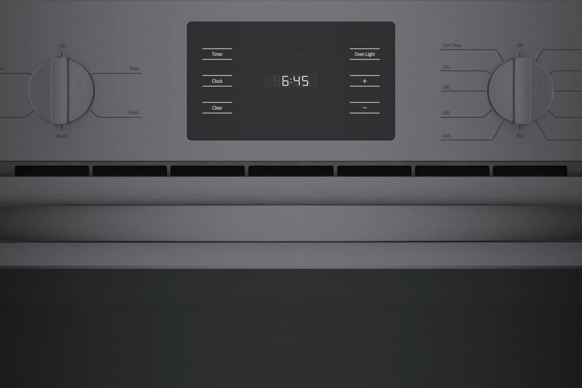 Bosch - 4.6 cu. ft Single Wall Oven in Black Stainless - HBL5344UC