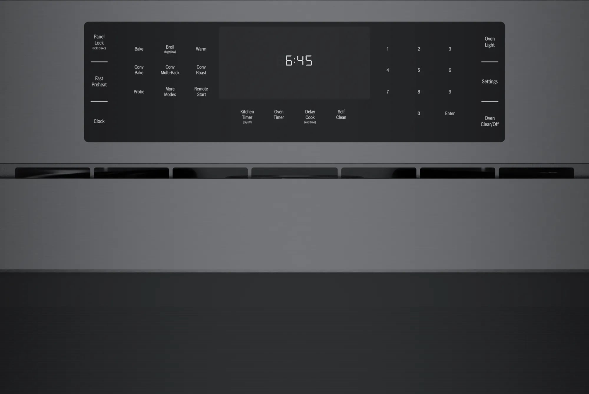 Bosch - 4.6 cu. ft Single Wall Oven in Black Stainless - HBL8444RUC