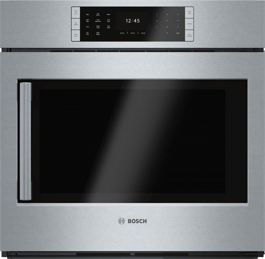 Bosch - 4.6 cu. ft Single Wall Oven in Stainless Steel - HBLP451RUC