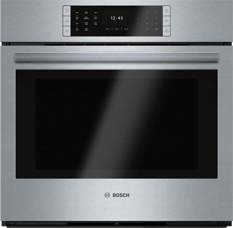 Bosch - 4.6 cu. ft Single Wall Oven in Stainless Steel - HBLP451UC