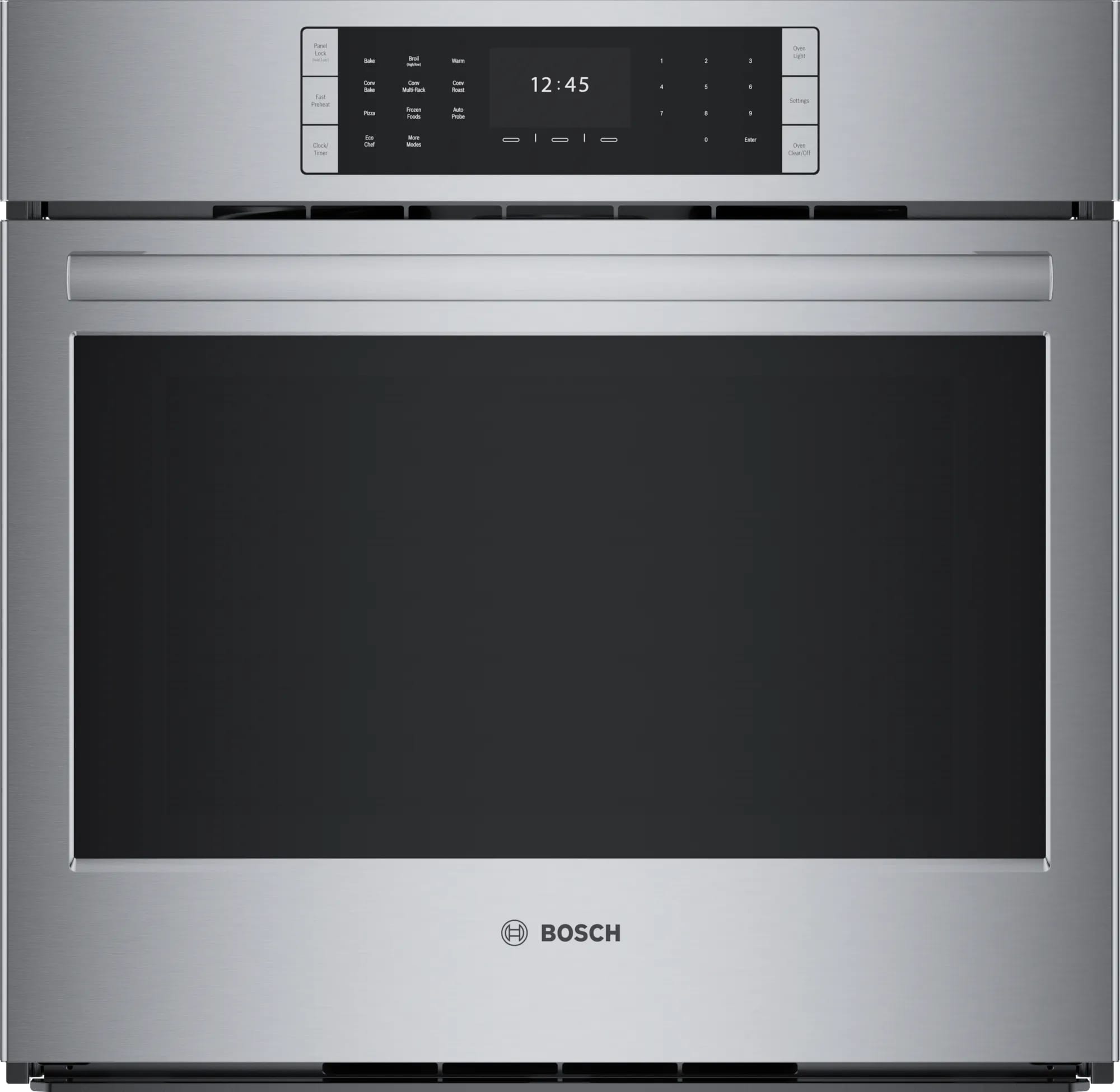 Bosch - 4.6 cu. ft Single Wall Oven in Stainless - HBLP454UC