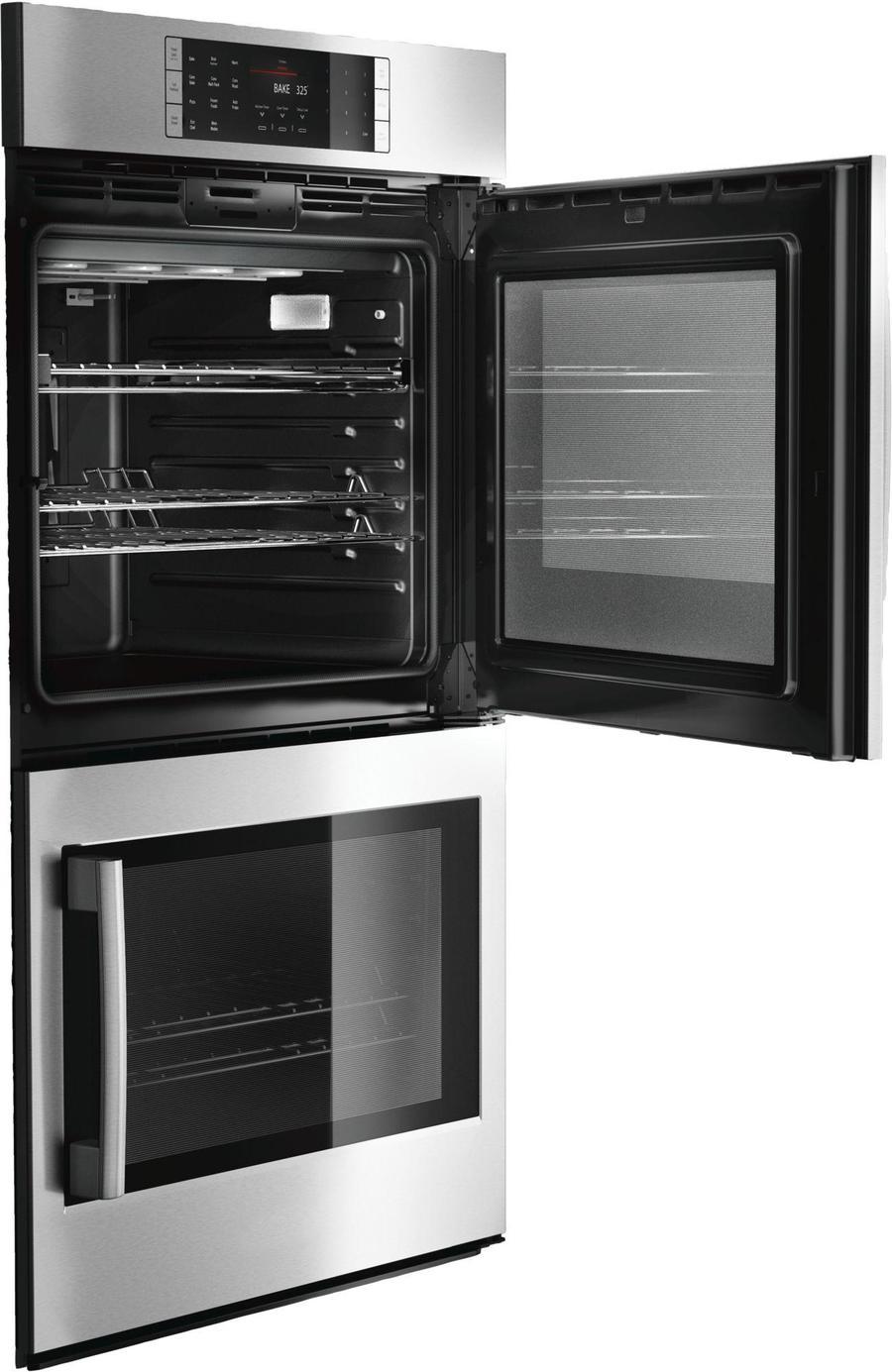 Bosch - 4.6 cu. ft Double Wall Oven in Stainless Steel - HBLP651RUC