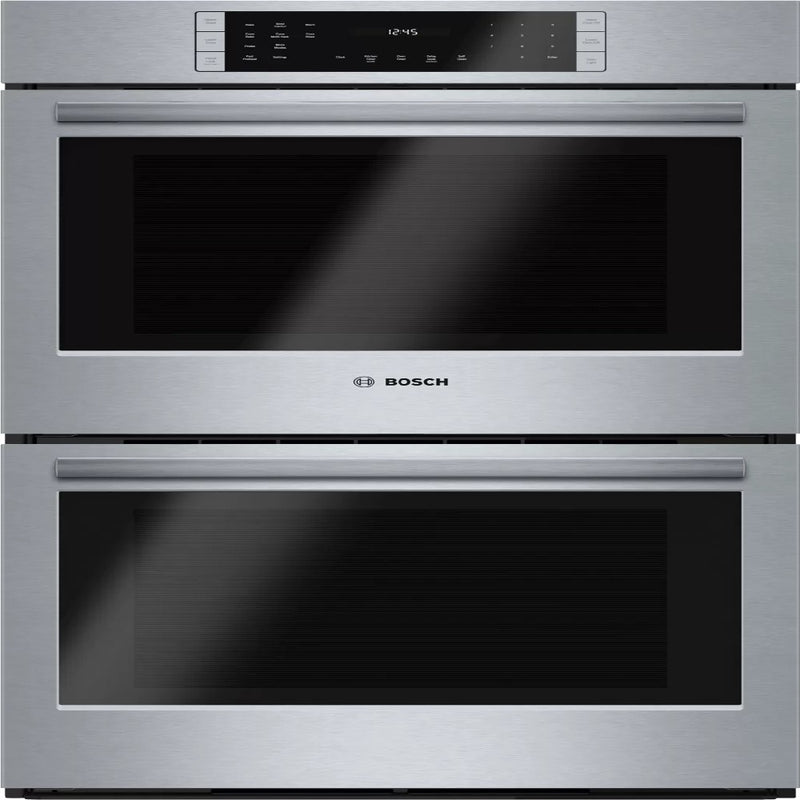 Bosch - 7.8 cu. ft Double Wall Oven in Stainless - HBN8651UC
