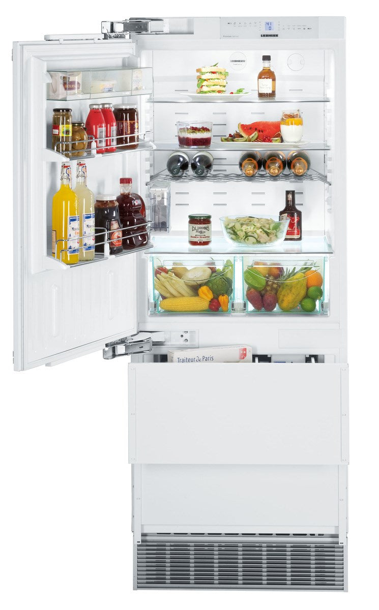 Liebherr - 29.8125 Inch 14.1 cu. ft Built In / Integrated Bottom Mount Refrigerator in Panel Ready - HC1541