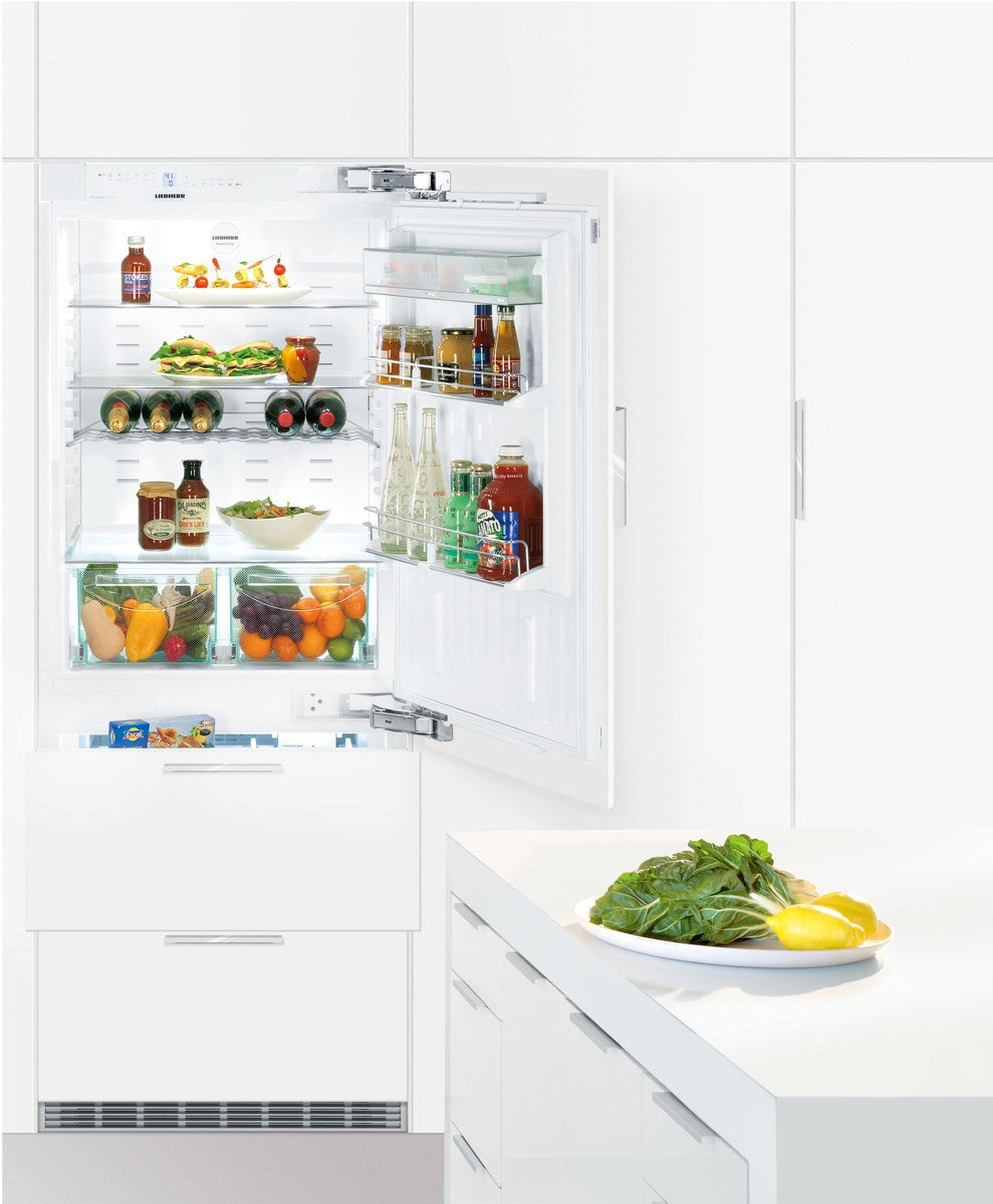 Liebherr - 29.8125 Inch 14.1 cu. ft Built In / Integrated Bottom Mount Refrigerator in Panel Ready - HC1550