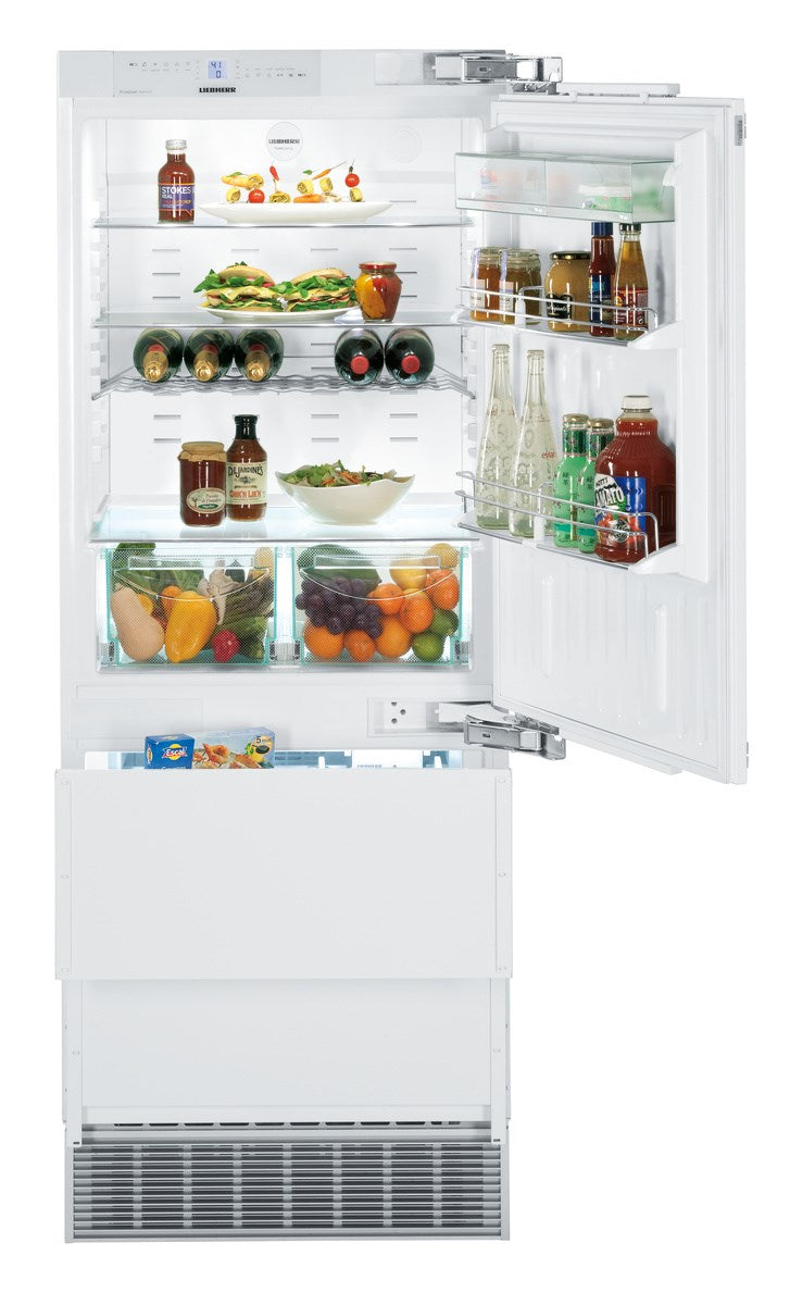 Liebherr - 29.8 Inch 14.1 cu. ft Built In / Integrated Refrigerator in Stainless - HC1580