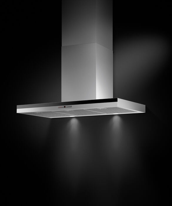 Fisher Paykel - 35.375 Inch 600 CFM Wall Mount and Chimney Range Vent in Stainless - HC36DTXB2
