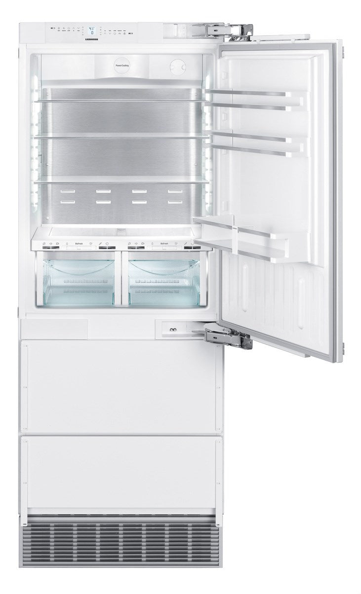 Liebherr - 29.8125 Inch 14.1 cu. ft Built In / Integrated Bottom Mount Refrigerator in Panel Ready - HCB1580