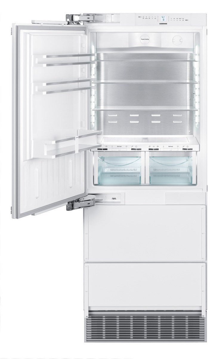 Liebherr - 29.8125 Inch 14.1 cu. ft Built In / Integrated Bottom Mount Refrigerator in Panel Ready - HCB1581