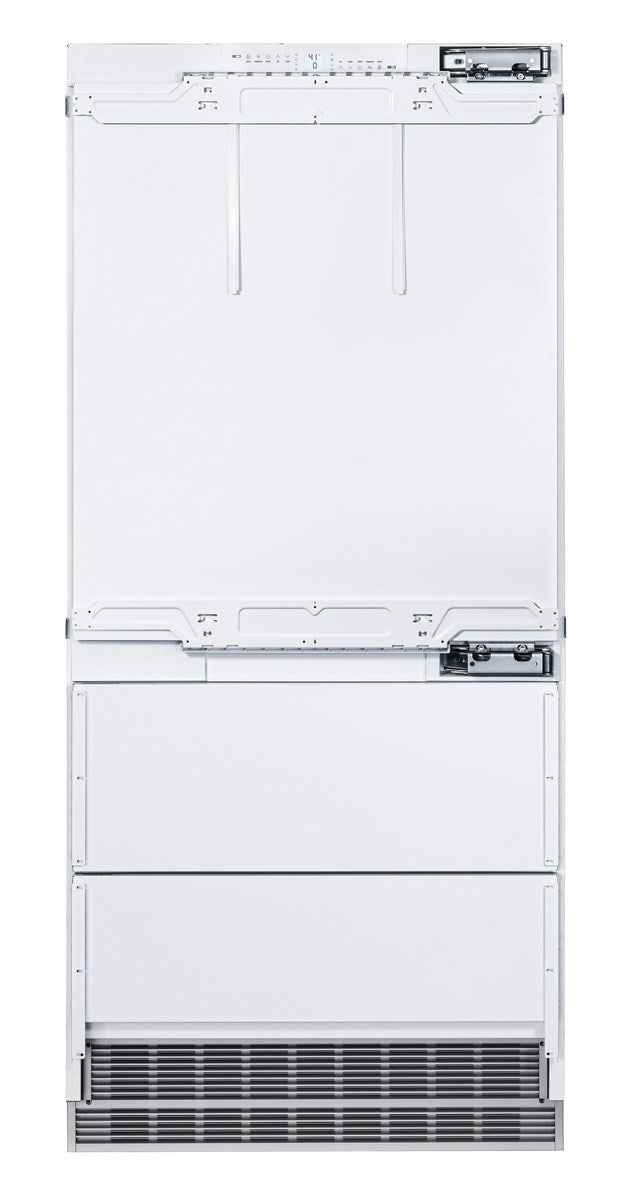 Liebherr - 35.875 Inch 18.9 cu. ft Built In / Integrated Bottom Mount Refrigerator in Panel Ready - HCB2080
