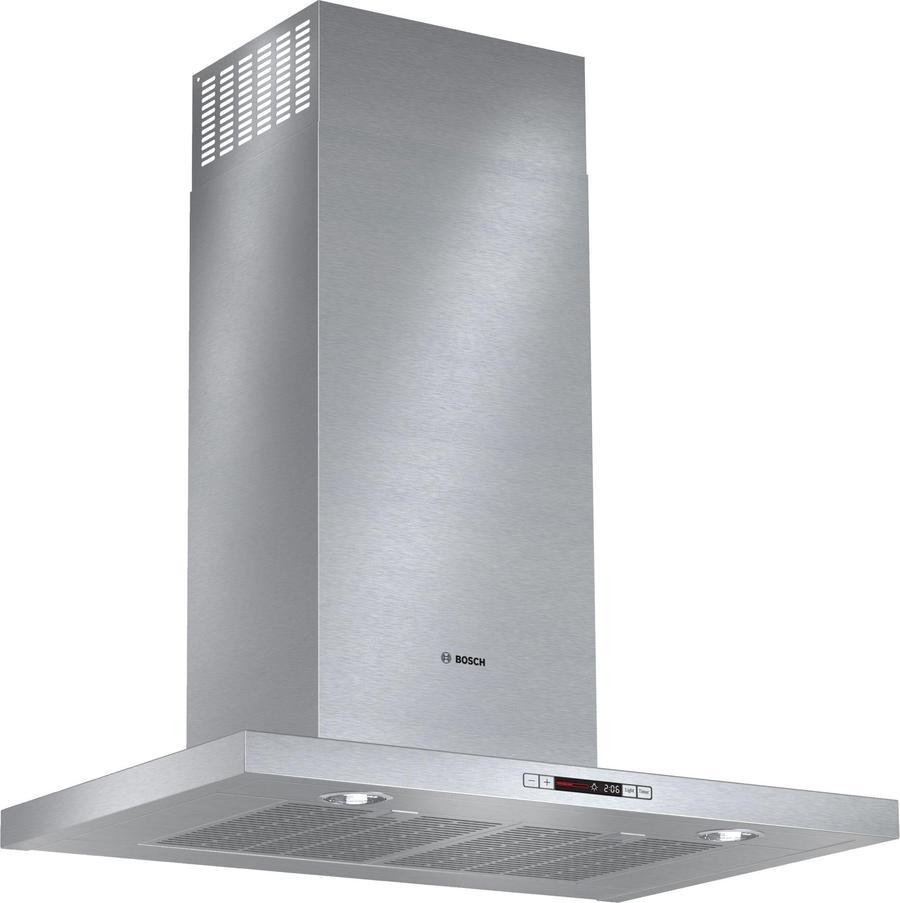 Bosch - 30 Inch 600 CFM Wall Mount and Chimney Range Vent in Stainless - HCB50651UC