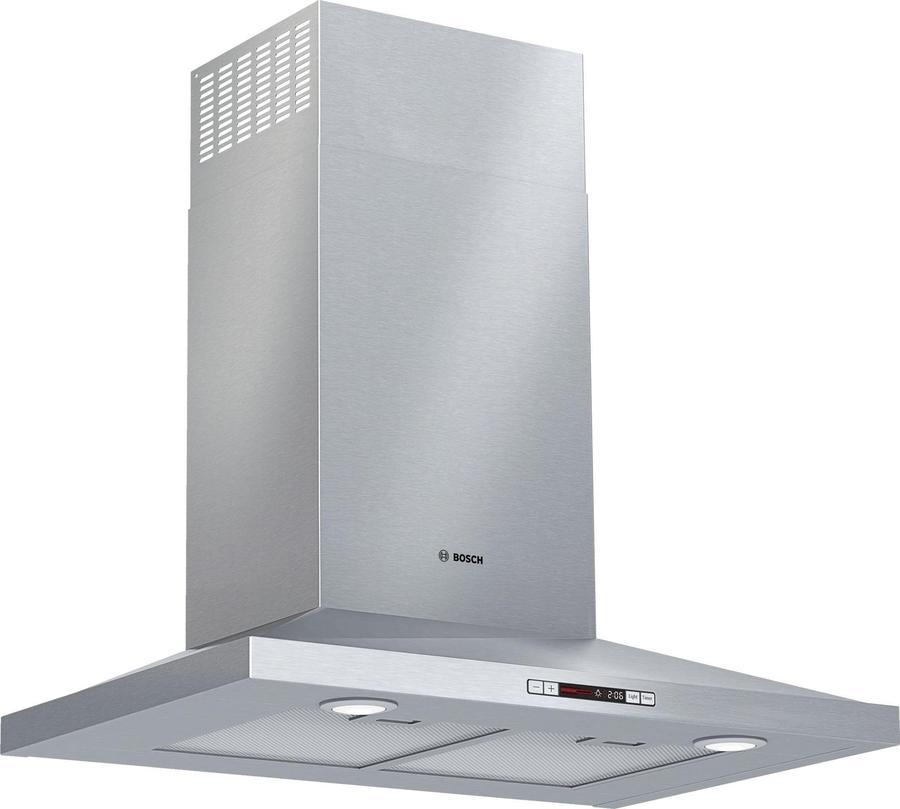 Bosch - 30 Inch 300 CFM Wall Mount and Chimney Range Vent in Stainless - HCP30E52UC