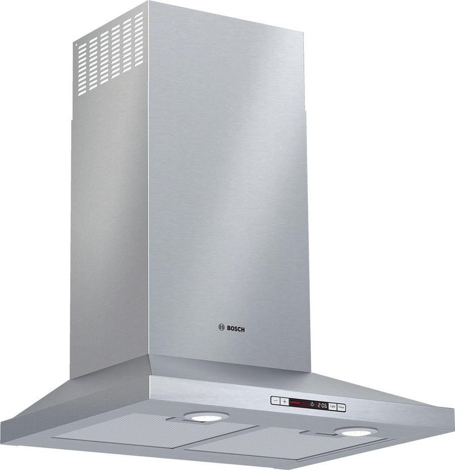 Bosch - 24 Inch 300 CFM Wall Mount and Chimney Range Vent in Stainless - HCP34E52UC