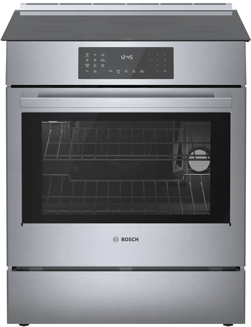 Bosch - 4.6 cu. ft  Induction Range in Stainless - HII8057C