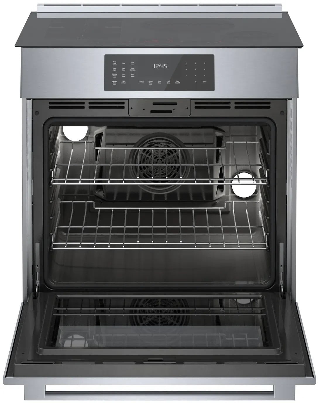 Bosch - 4.6 cu. ft  Induction Range in Stainless - HIIP057C