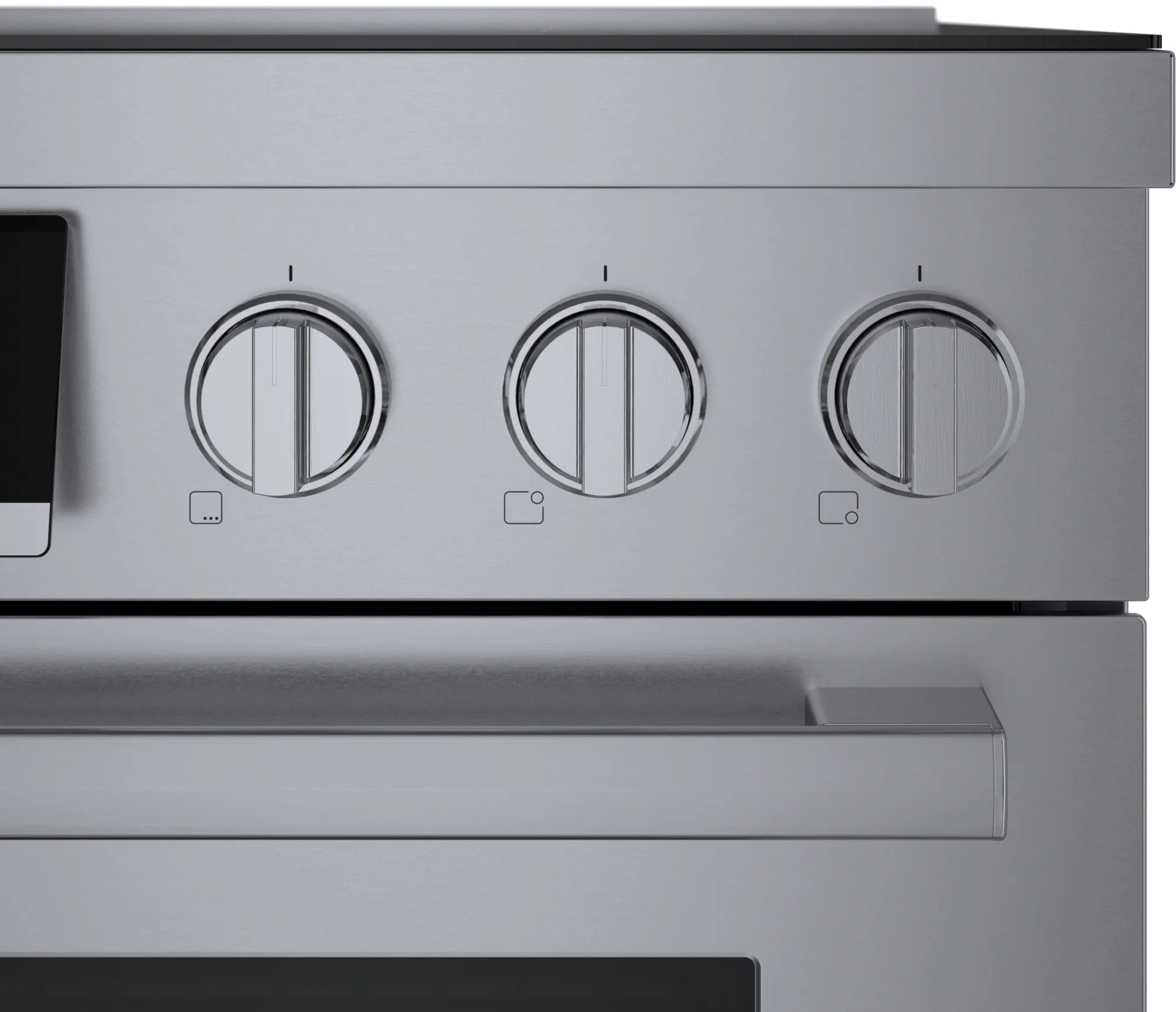 Bosch - 3.7 cu. ft  Induction Range in Stainless - HIS8655C
