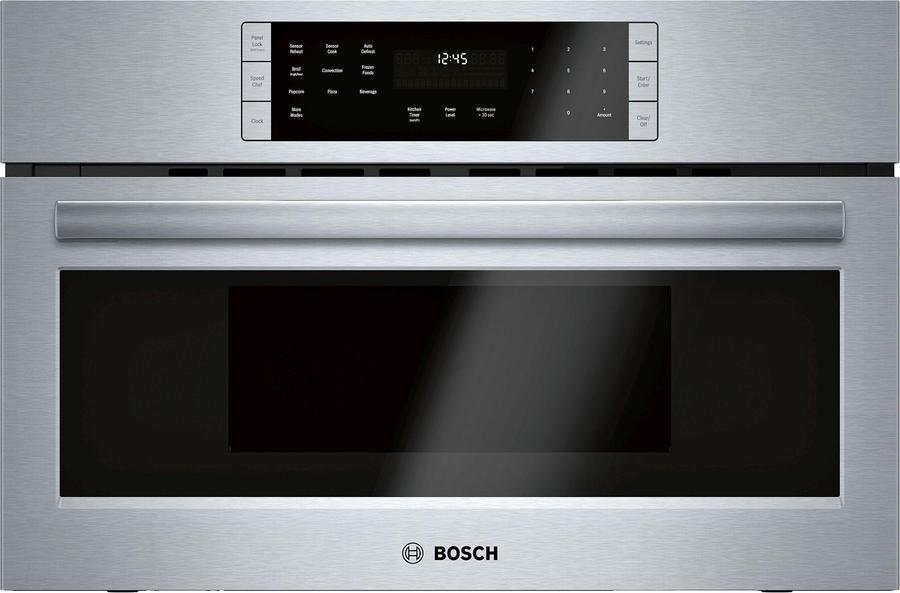 Bosch - 1.6 cu. Ft  Built In Microwave in Stainless - HMC80252UC