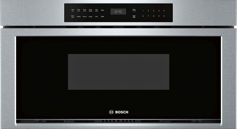 Bosch - 1.2 cu. Ft  Built In Microwave in Stainless - HMD8053UC