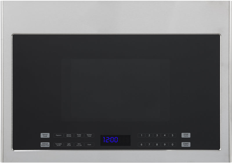 Haier - 1.4 cu. Ft  Over the range Microwave in Stainless (Open Box) - HMV1472BHS