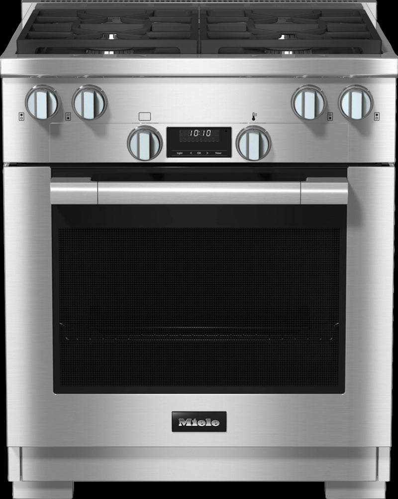 Miele - 5 cu. ft  Gas Range in Stainless - HR 1124-3 LP AG