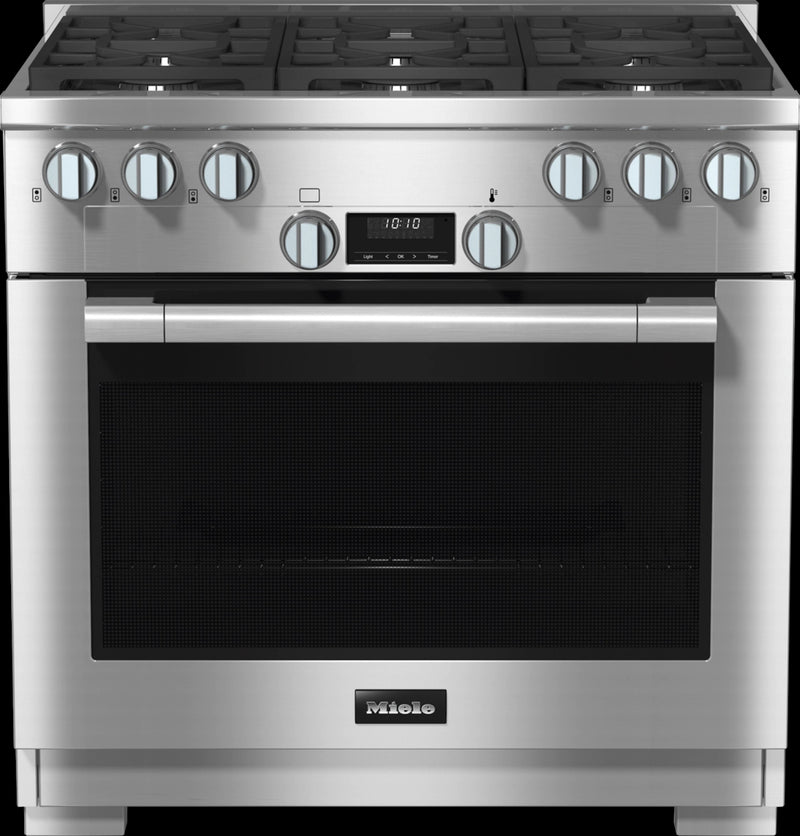 Miele - 5.8 cu. ft  Gas Range in Stainless - HR 1134-3 LP AG