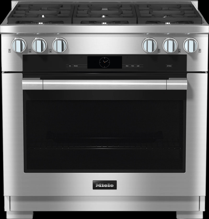 Miele - 5.8 cu. ft  Gas Range in Stainless - HR 1934-3 LP DF